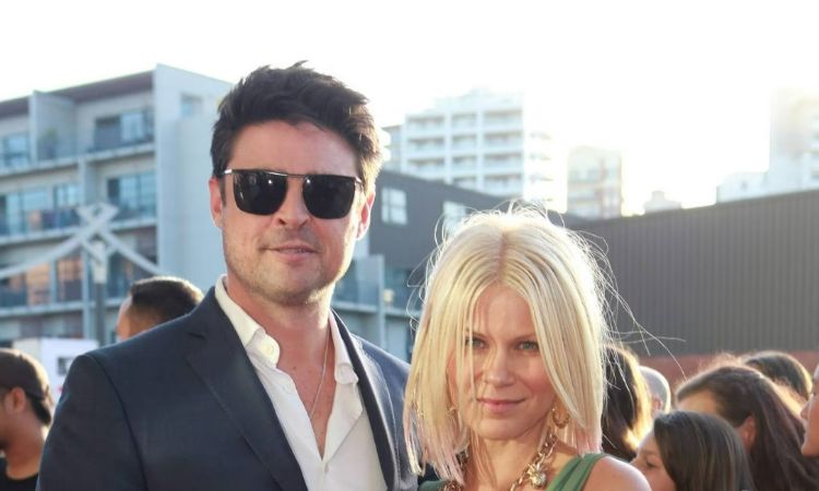 Natalie Wihongi and her former husband Karl Urban. 